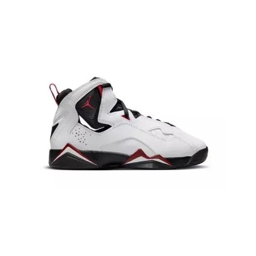Toddler's Jordan True Flight White/Black-Varsity Red (343797 100) choose your sz - Picture 6 of 10